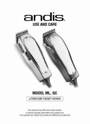 Andis Company Electric Shaver GC-page_pdf